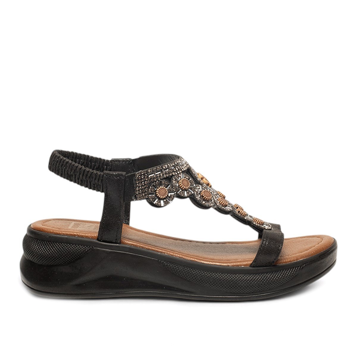 YESYes Zenne Sandalet 300 Sultan Siyah