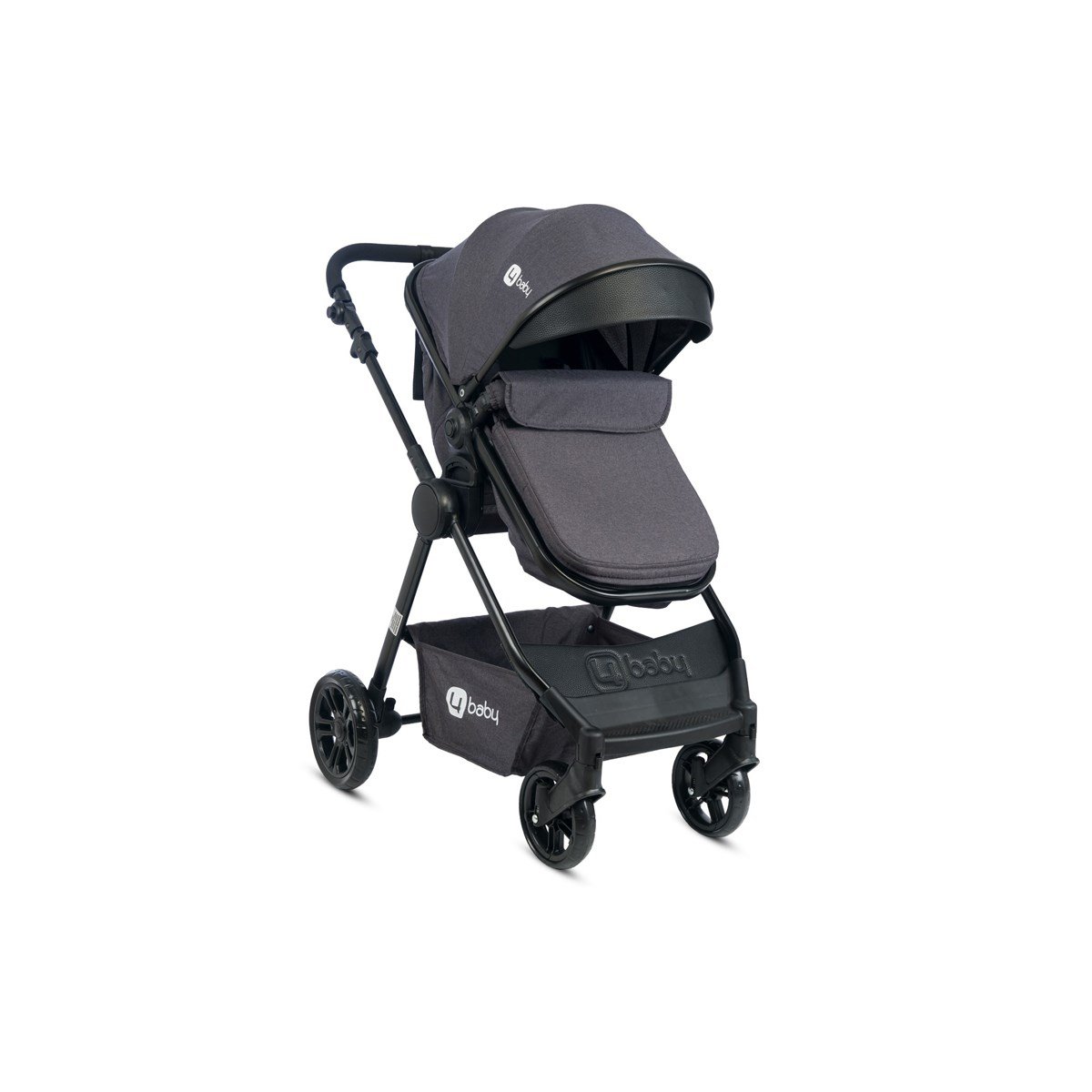 4 Baby Comfort Travel Sistem Bebek Arabası Antrasit