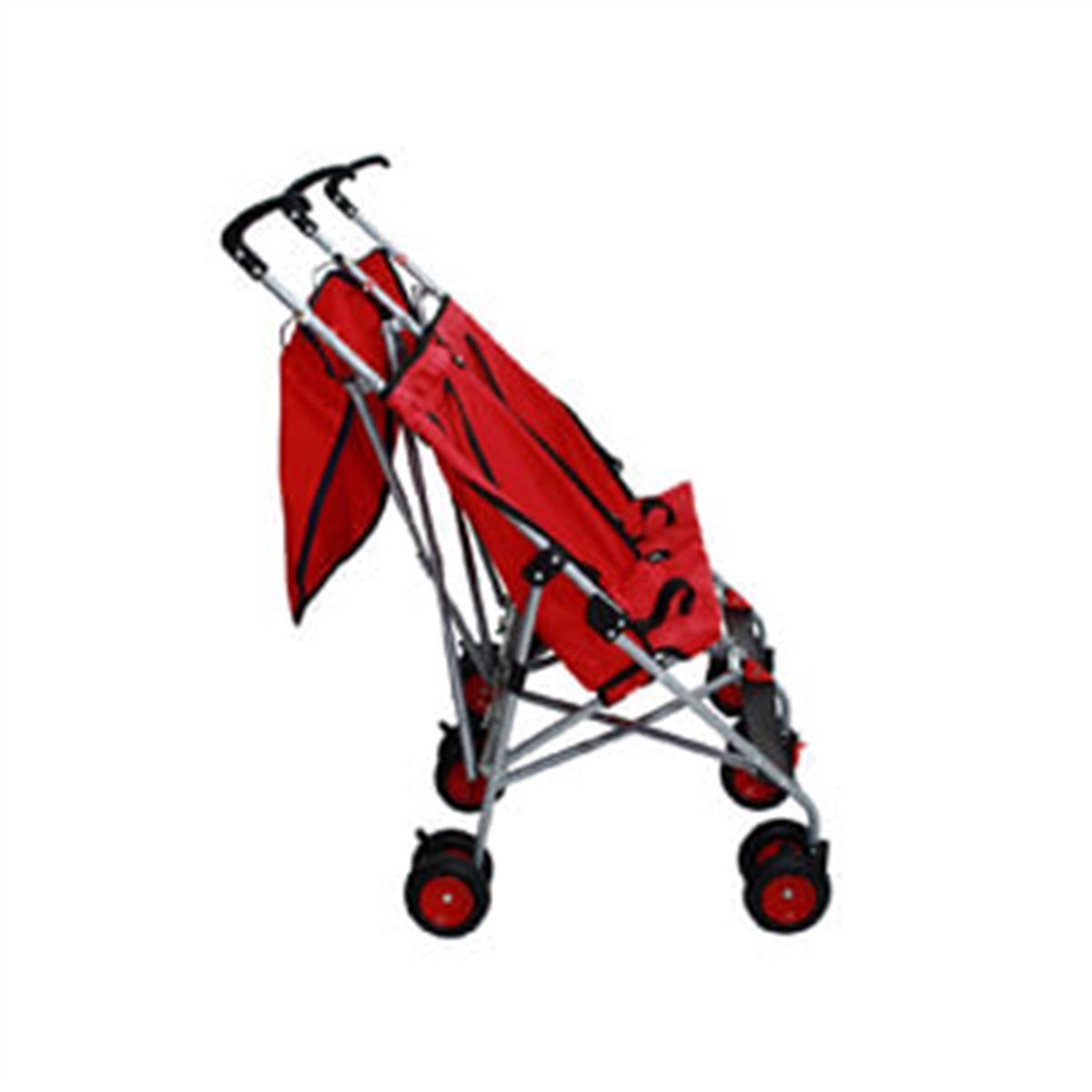 Aldeba 3030 İkiz Baston Bebek Arabası Kırmızı