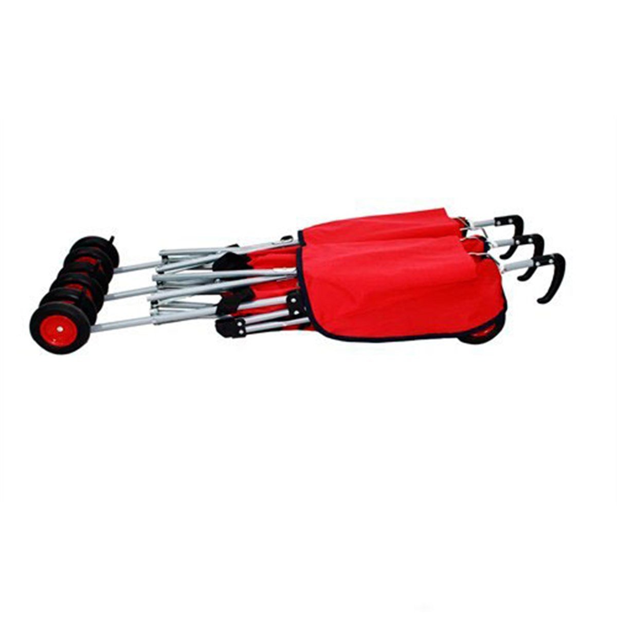 Aldeba 3030 İkiz Baston Bebek Arabası Kırmızı