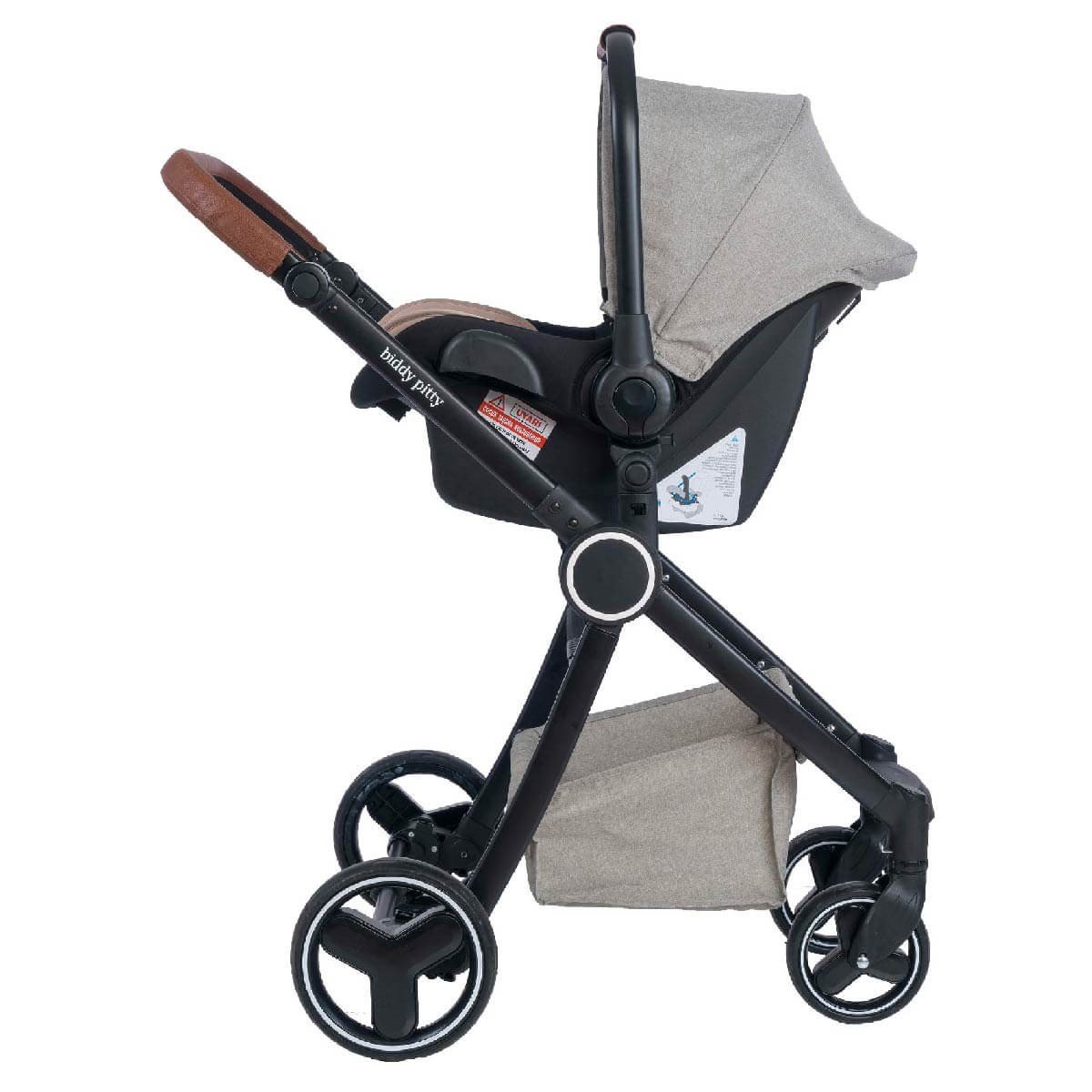 Biddy Pitty Terre Soil 2021 - Hafif Travel Sistem Bebek Arabası