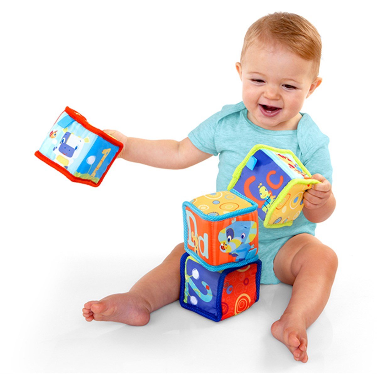 Bright Starts Grab & Stack Blok