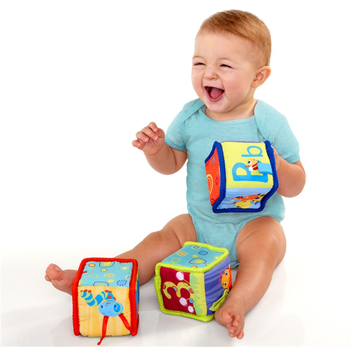 Bright Starts Grab & Stack Blok