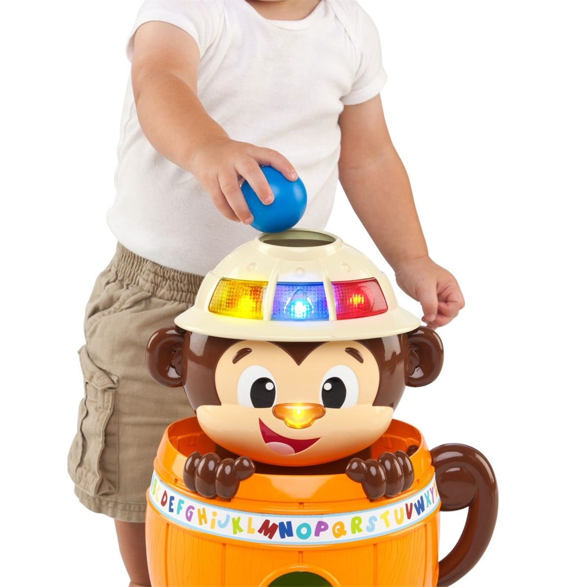 Bright Starts Neşeli Toplar Hide Spin Monkey