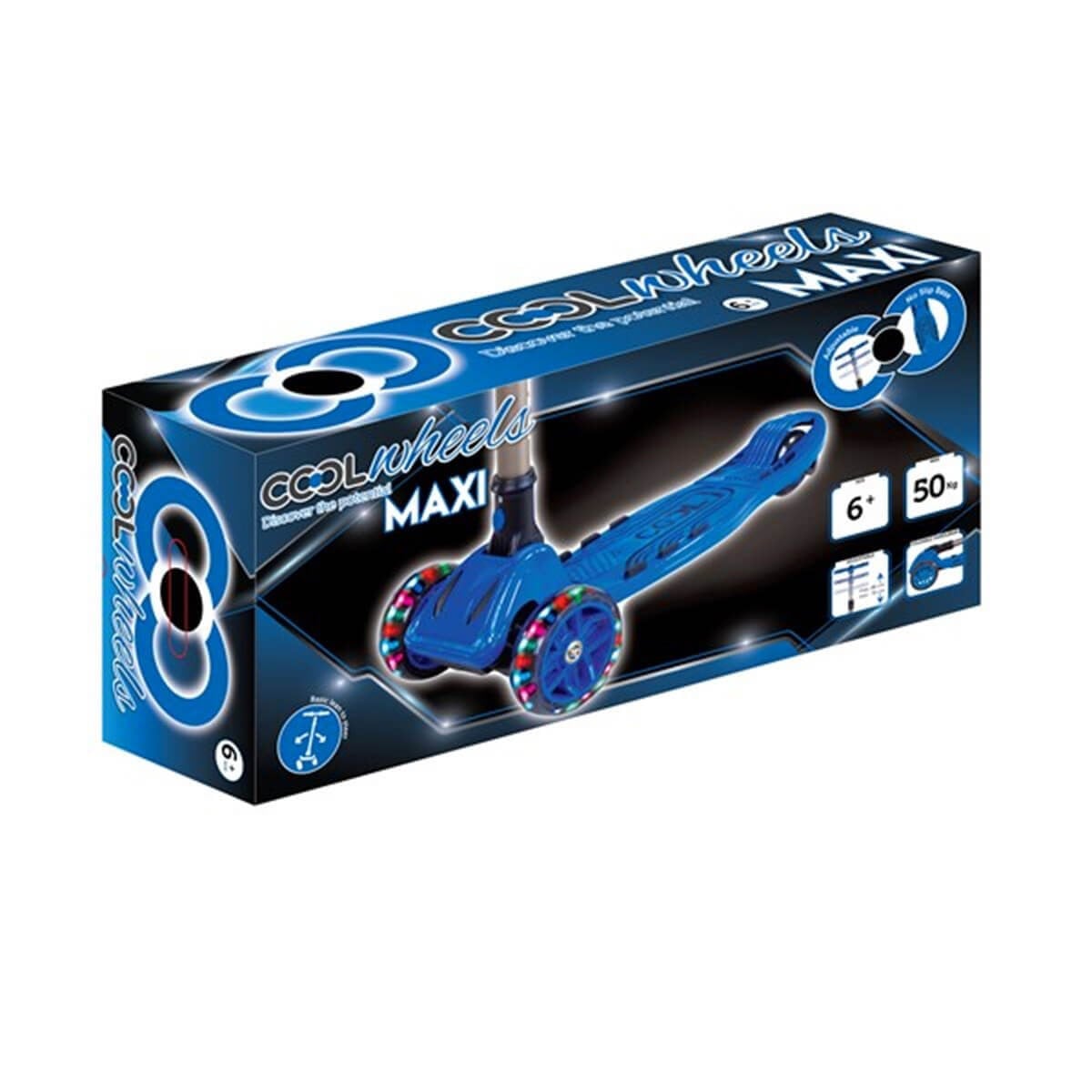 Cool Wheels Maxı Twıst Scooter Mavi