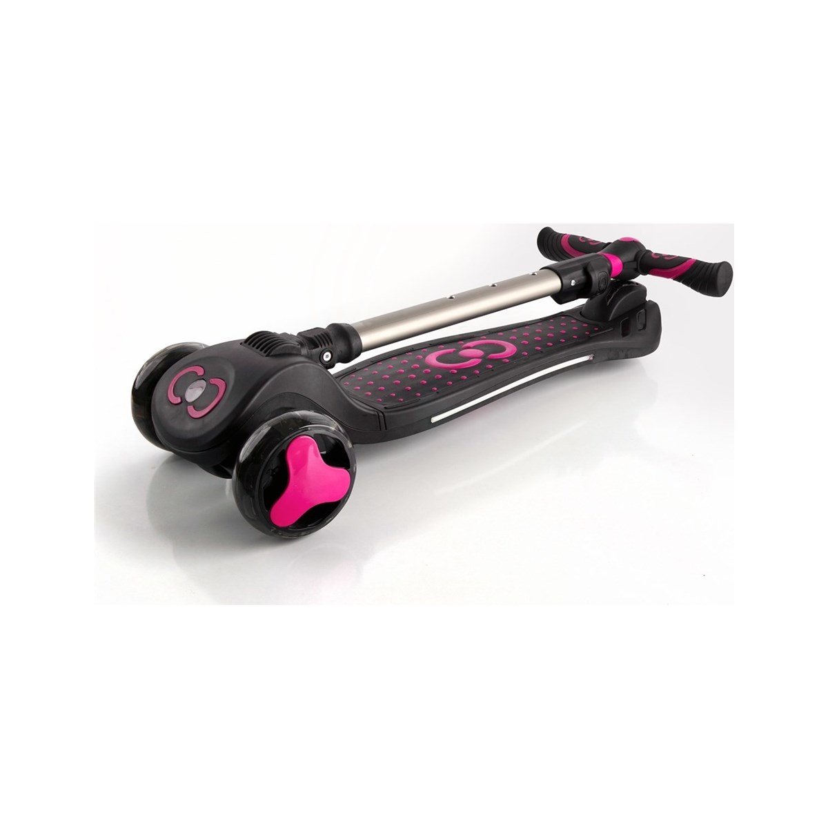 Cool Wheels Nova 3 Tekerlekli Işıklı Scooter Pembe