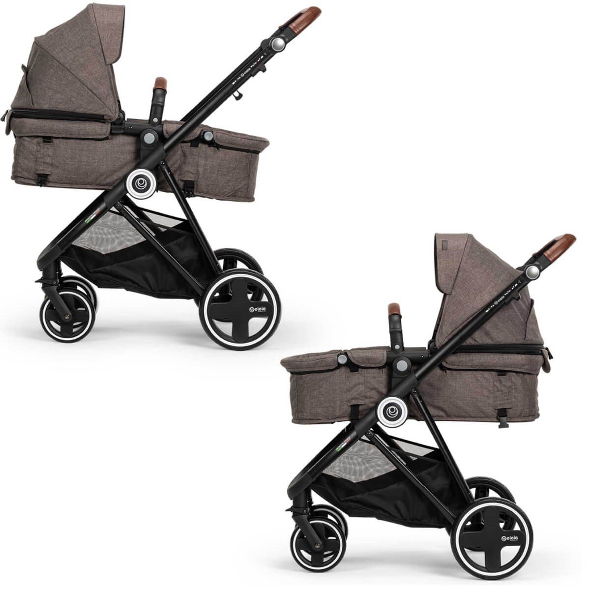 Elele Ranger 2 Travel Sistem Bebek Arabası Gri