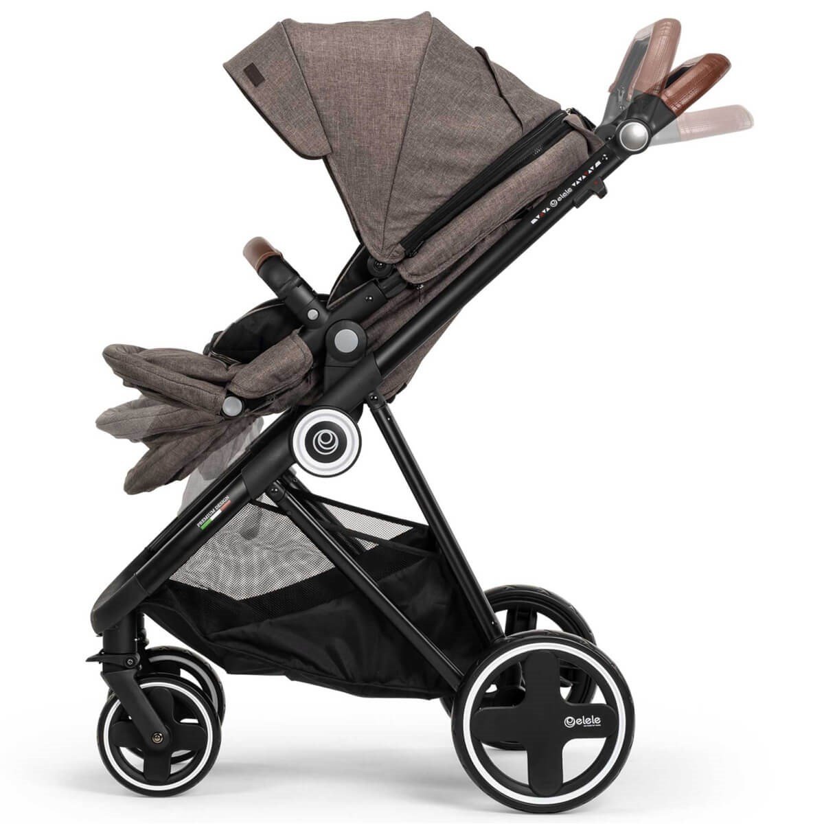 Elele Ranger 2 Travel Sistem Bebek Arabası Gri