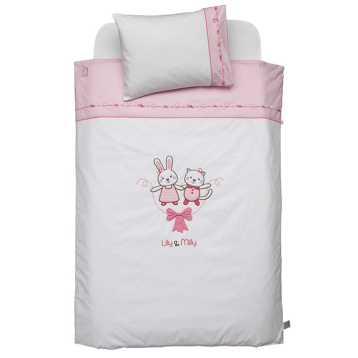 Funnababy Lily & Milly Park Yatak Uyku Seti Pembe