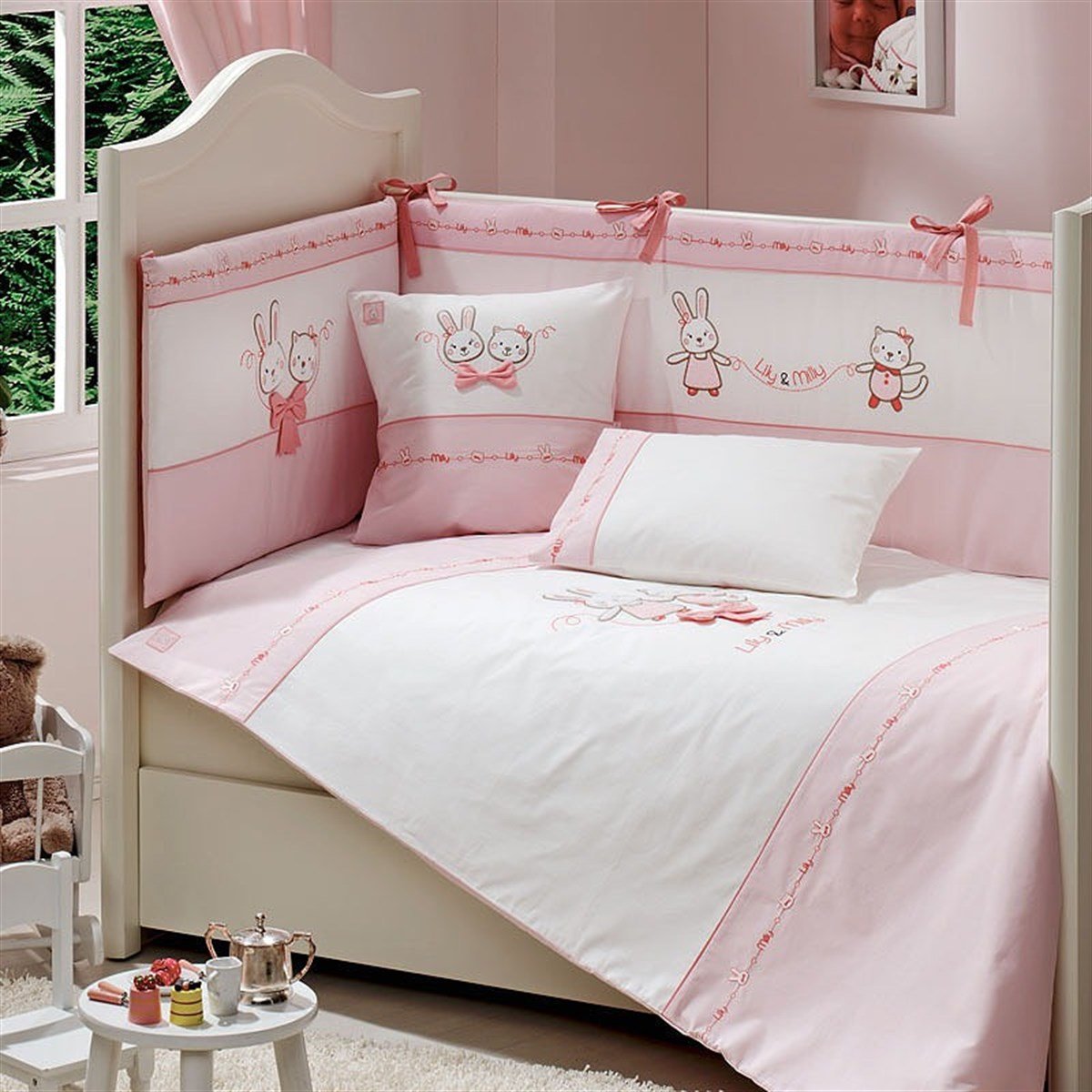 Funnababy Lily & Milly Uyku Seti Pembe