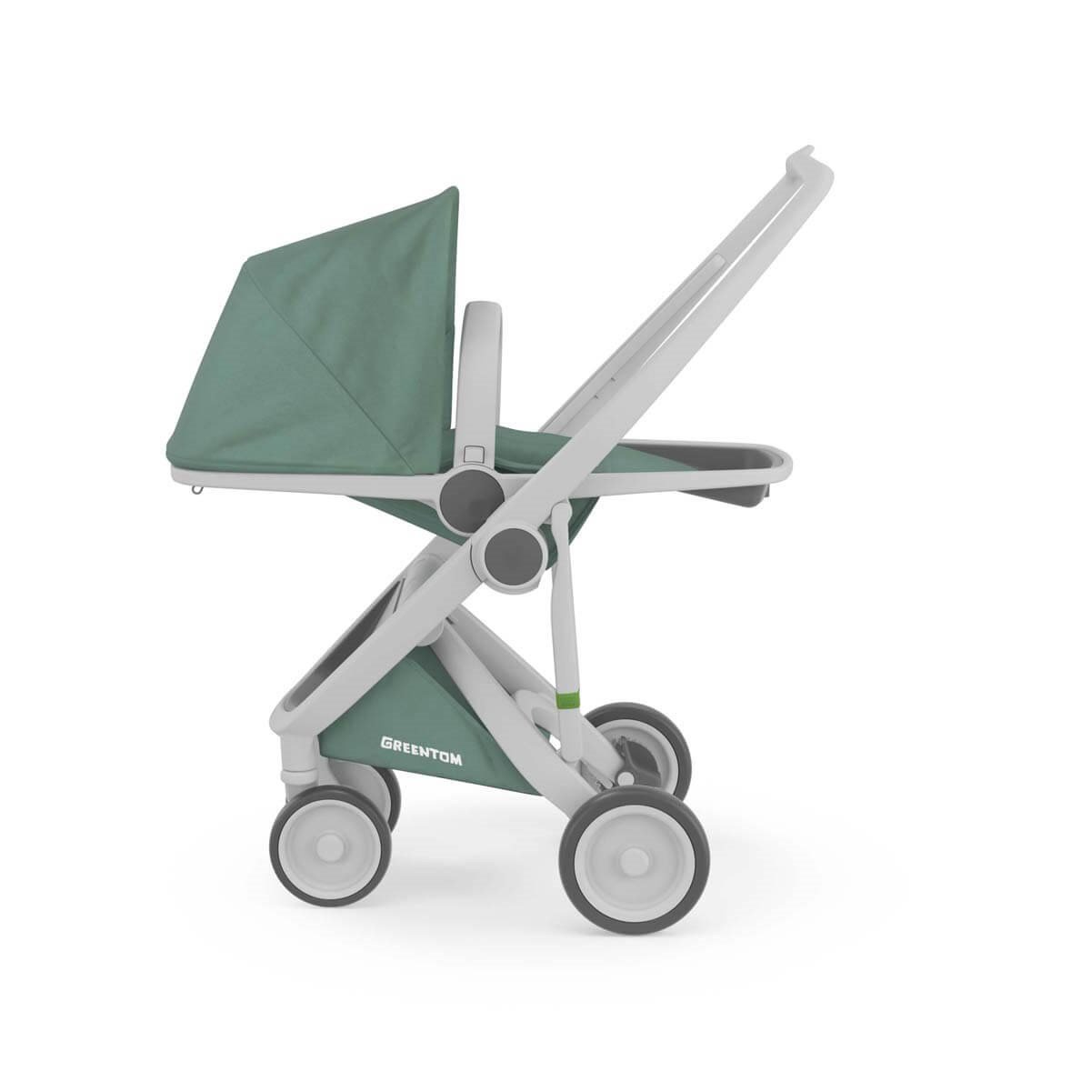 Greentom Reversible Çift Yönlü Bebek Arabası Gri Kasa Adaçayı