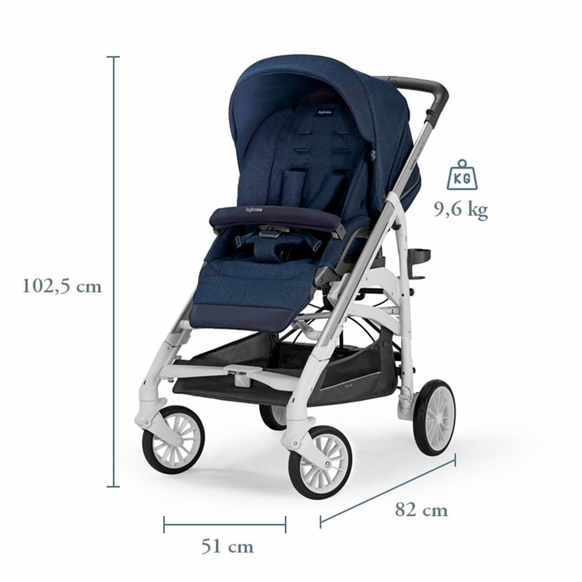 Inglesina Trilogy Travel Sistem Bebek Arabası Village Denim