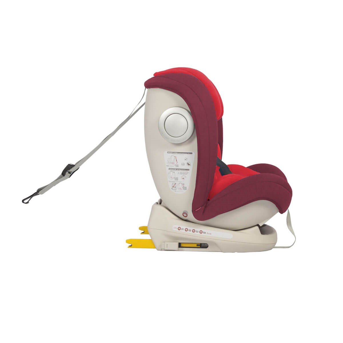 Kanz Unifix Isofixli Oto Koltuğu 9-36 Kg Bordo