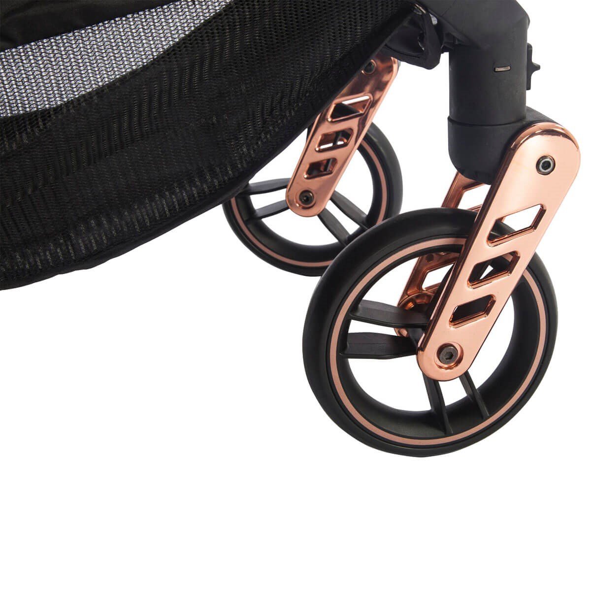 Kanz Xgo Çift Yönlü Bebek Arabası Rose Gold Gri