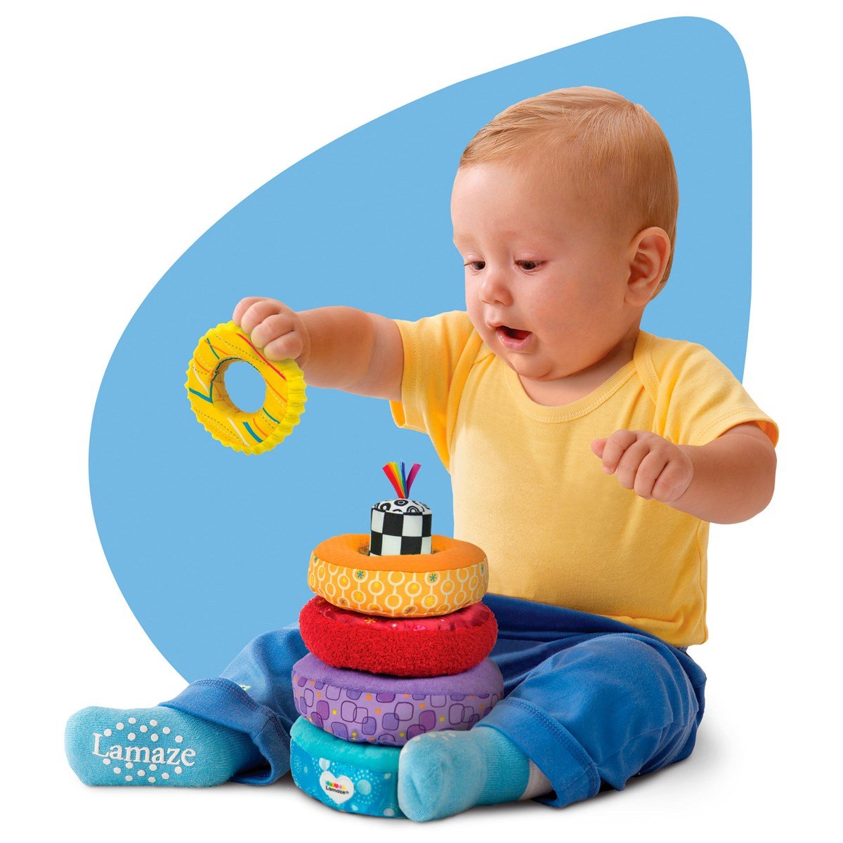 Lamaze Gökkuşağı Dizilim Halkaları
