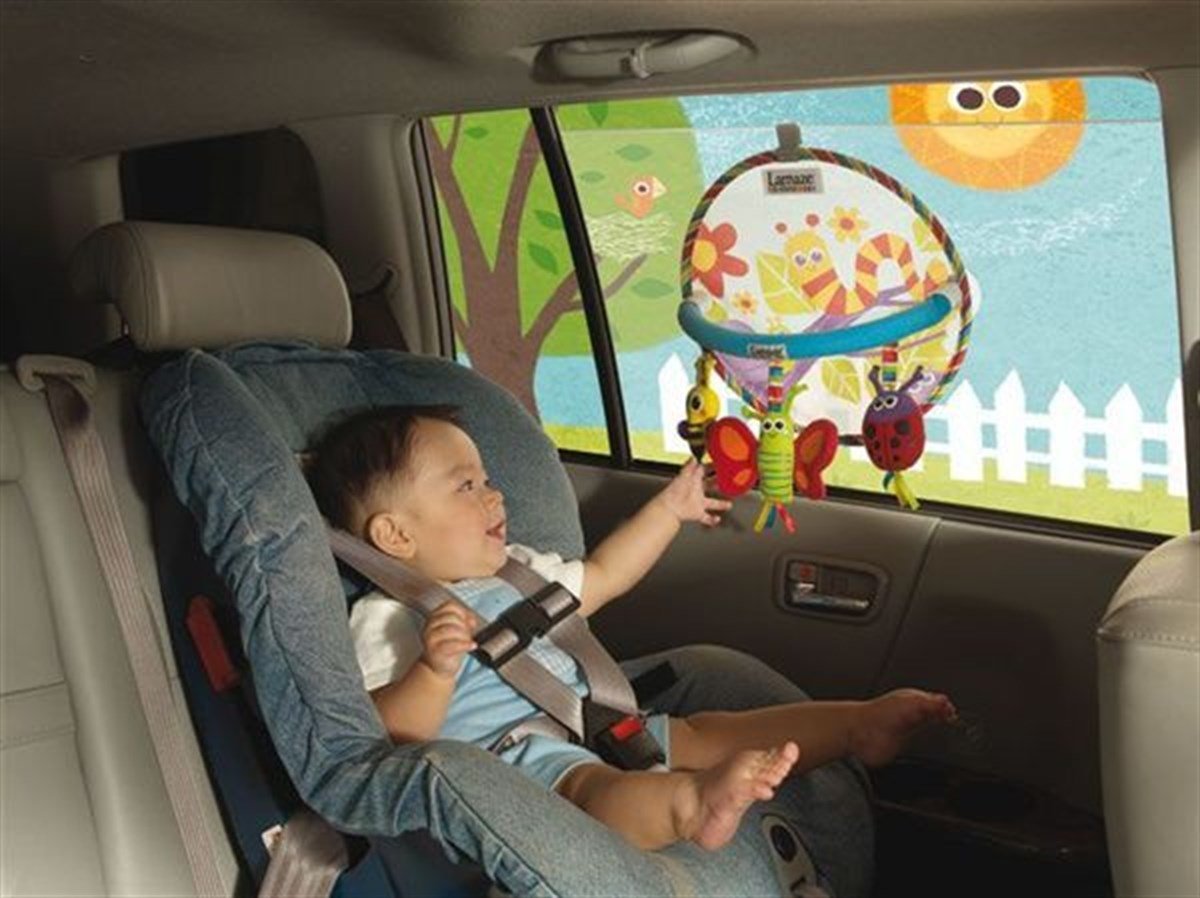 Lamaze Oyuncaklı Araba Güneşliği