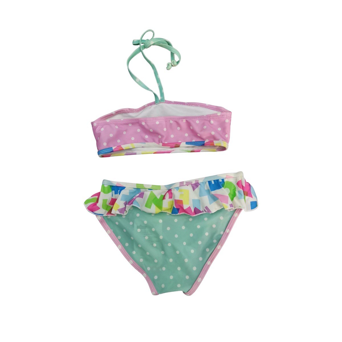 Minnie Mouse Lisanslı Kız Çocuk Bikini Takım