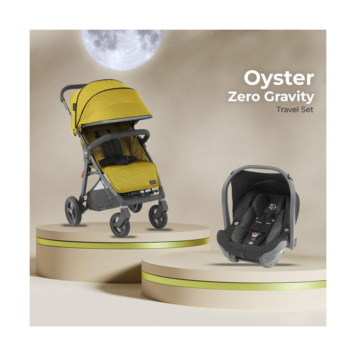 Oyster Zero Gravity Travel Sistem Bebek Arabası Mustard