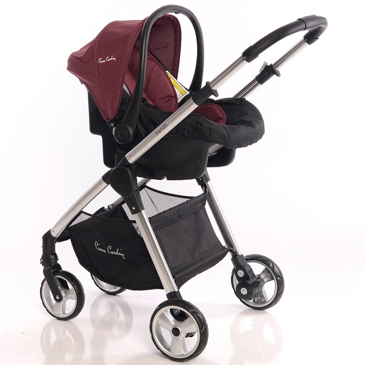 Pierre Cardin Trendy Travel Sistem Bebek Arabası Bordo