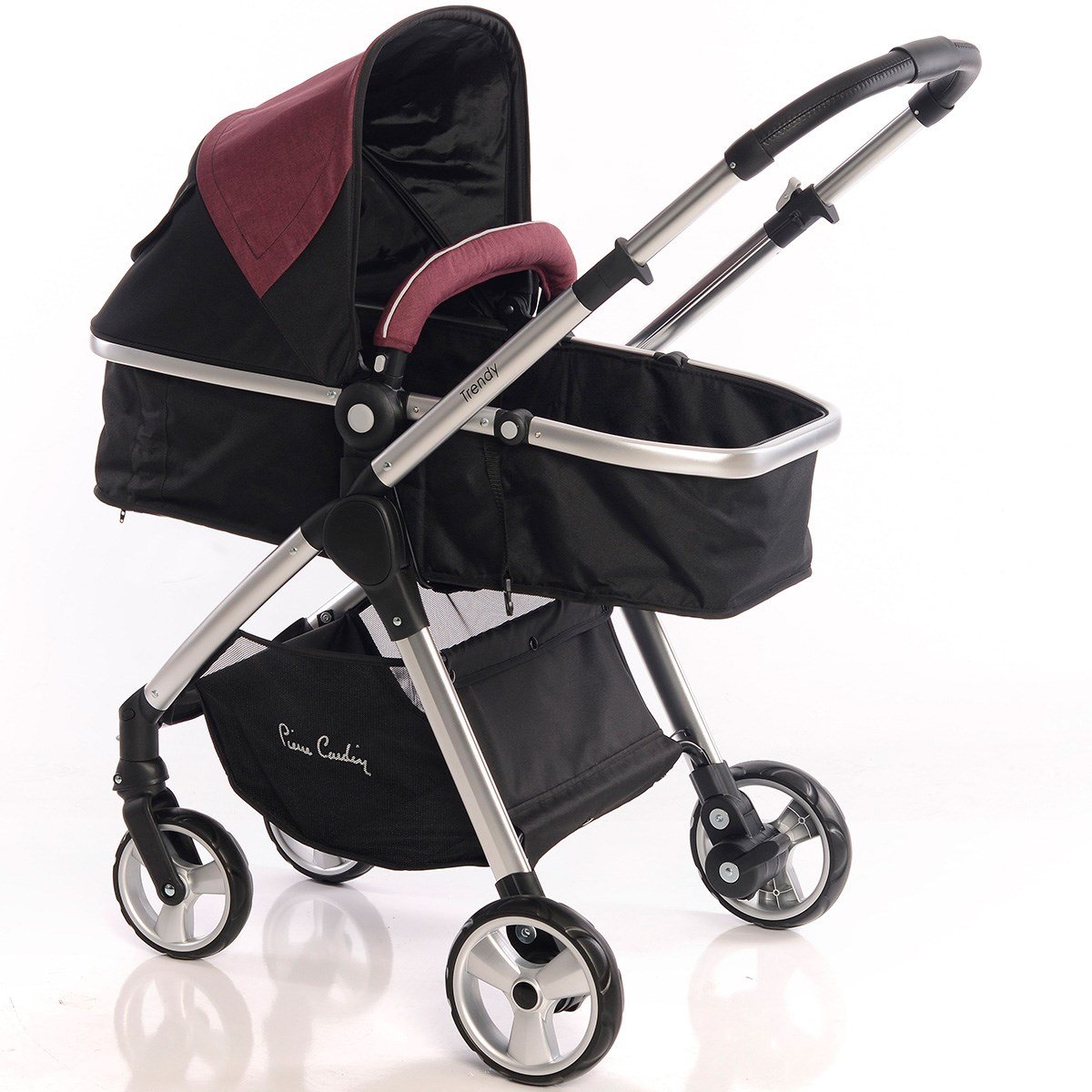 Pierre Cardin Trendy Travel Sistem Bebek Arabası Bordo