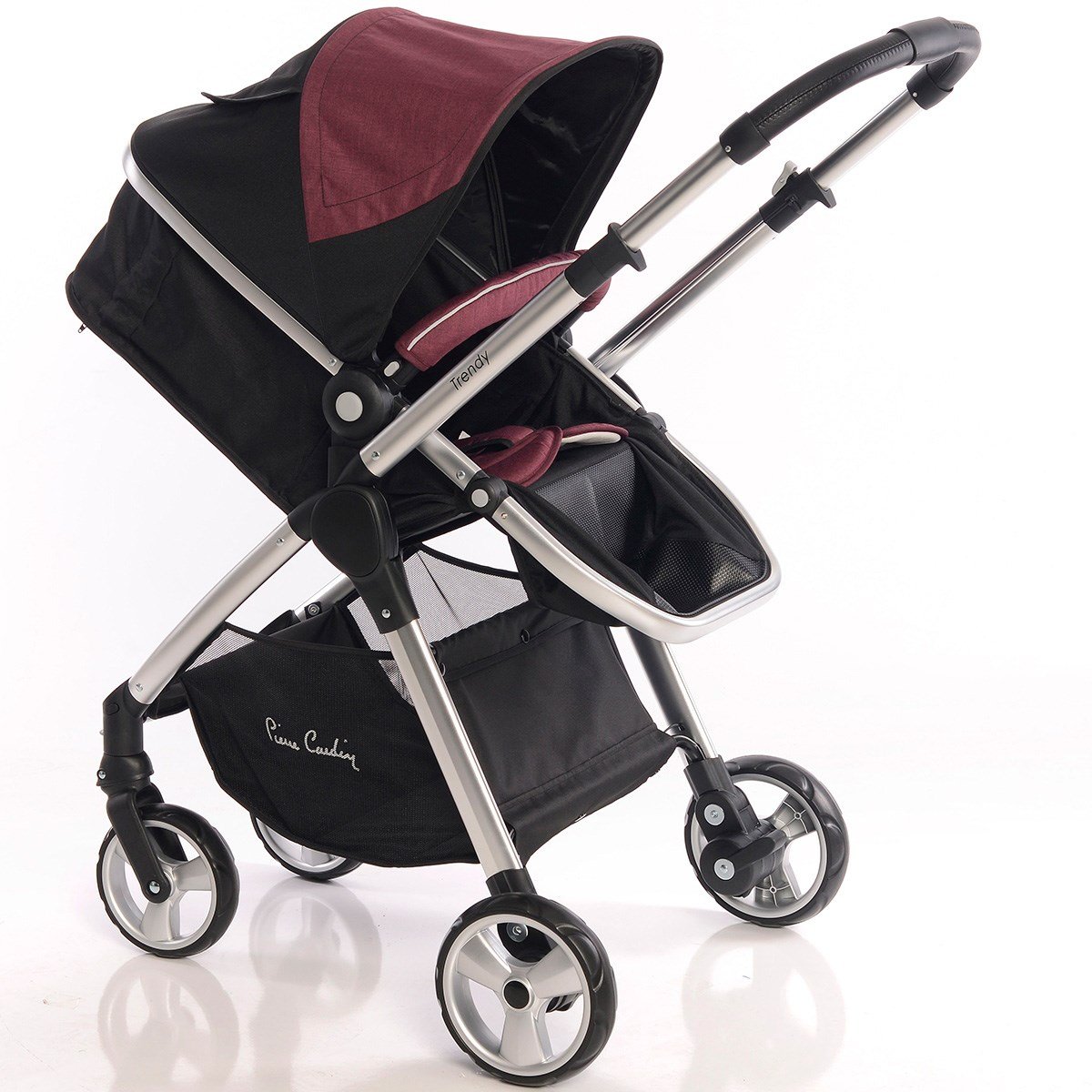 Pierre Cardin Trendy Travel Sistem Bebek Arabası Bordo