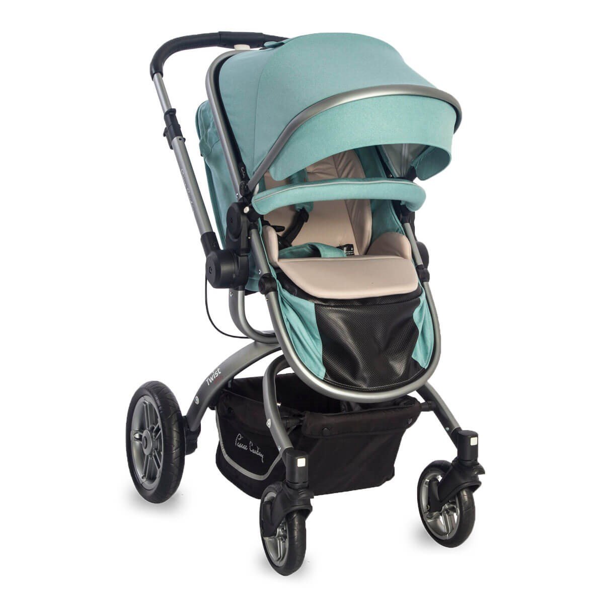 Pıerre Cardin Twist Plus Travel Sistem Bebek Arabası Gri