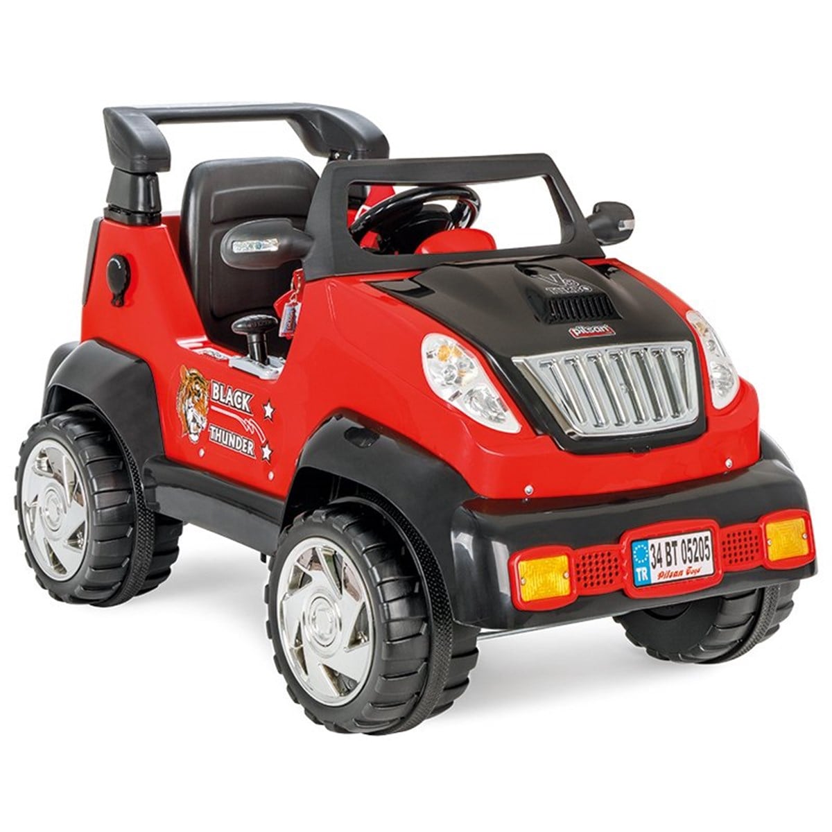 Pilsan Black Thunder 12 Volt Akülü Jeep