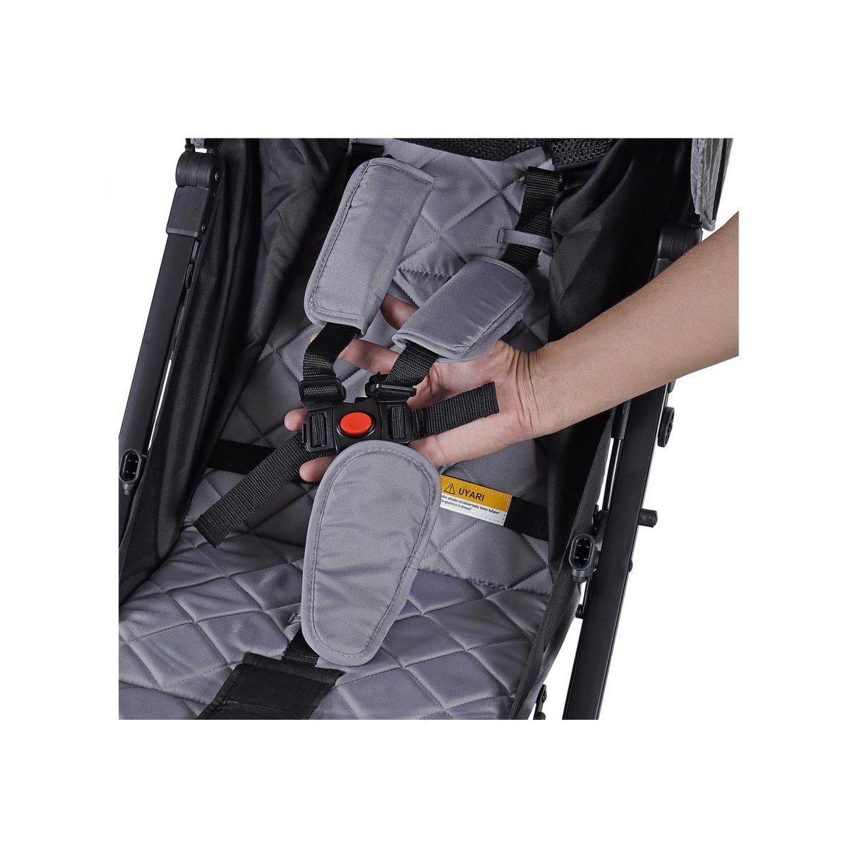 Prego Aria Travel Sistem Bebek Arabası Gri