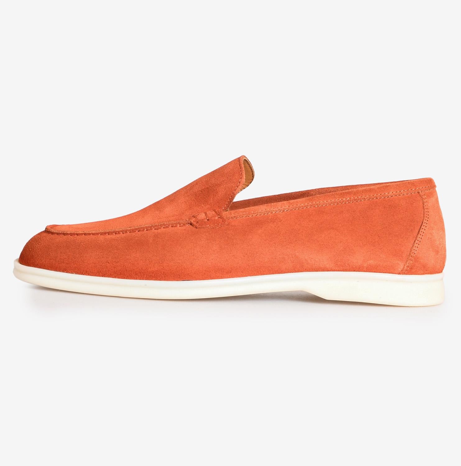 Flower Kıremıt Flower Süet Erkek Loafer
