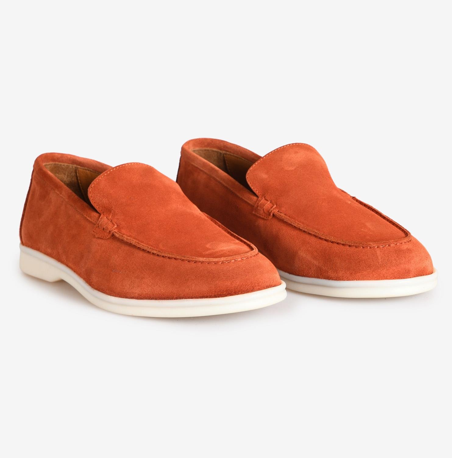 Flower Kıremıt Flower Süet Erkek Loafer