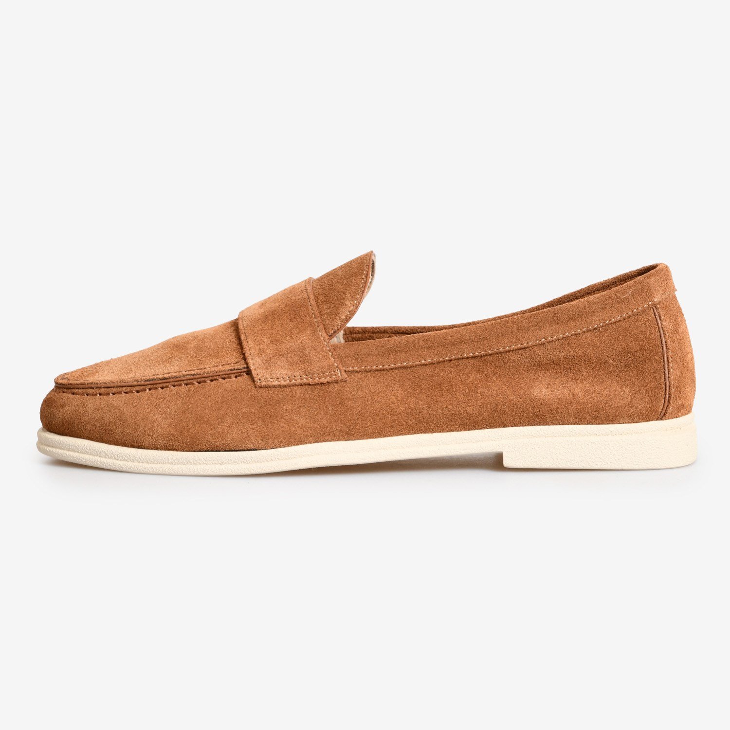 Flower Taba Flower Taba Süet Kadın Loafer
