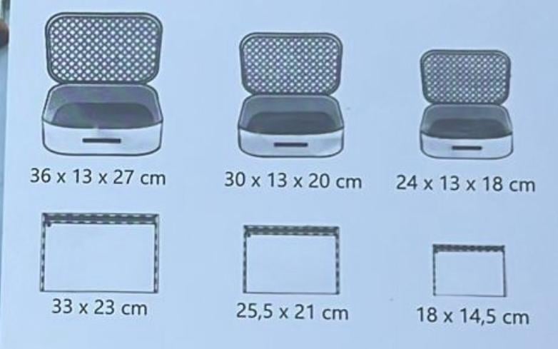 6 Parça Çizgili Valiz İçi Düzenleyici Seti Seyahat Organizeri Lüks Bavul Çantası