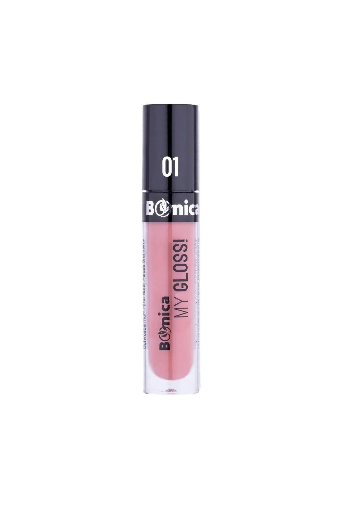 Bonica My Gloos Waterproof Likit Mat Ruj 01