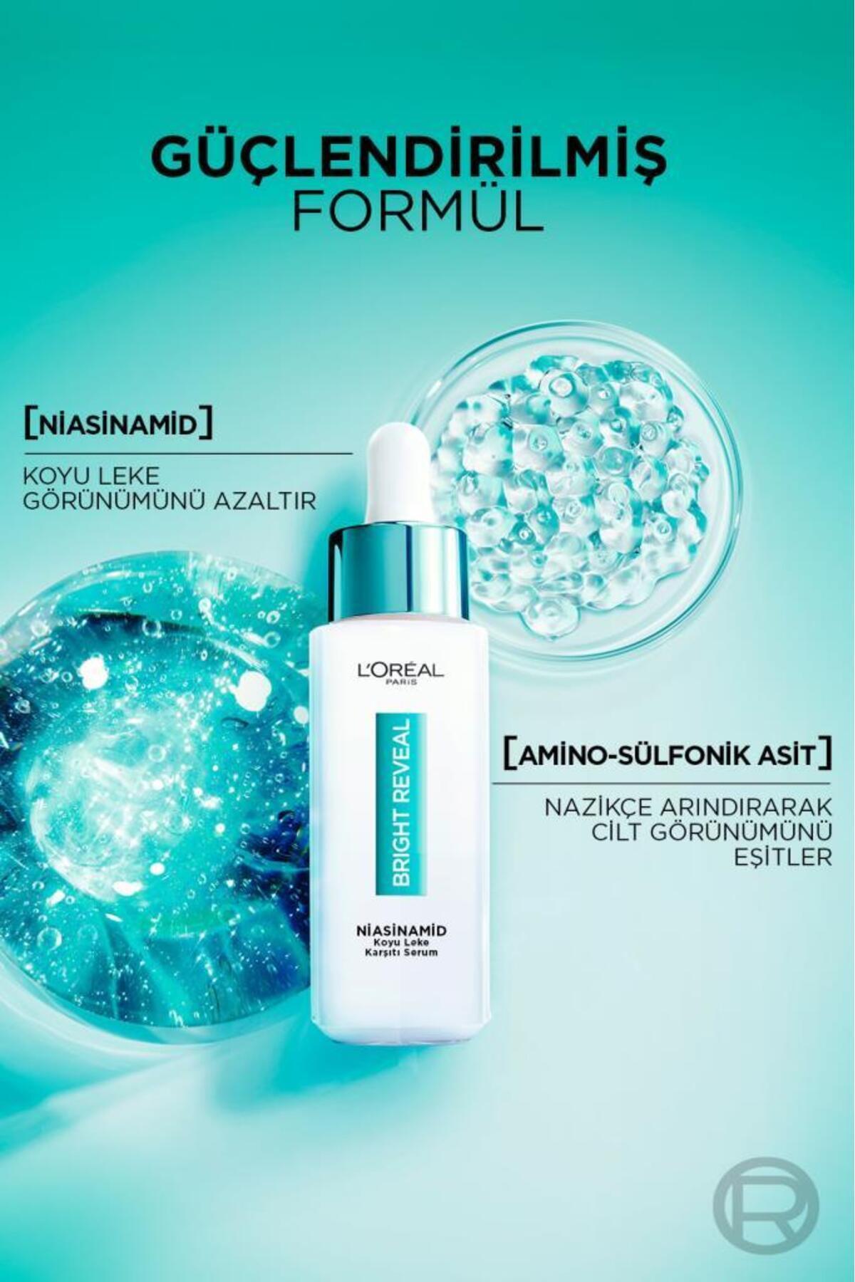 Bright Reveal Sivilce, Güneş,yaşlanma Lekelerinde Etkili Koyu Leke Karşıtı Serum 7.5%niasinamid 30ml