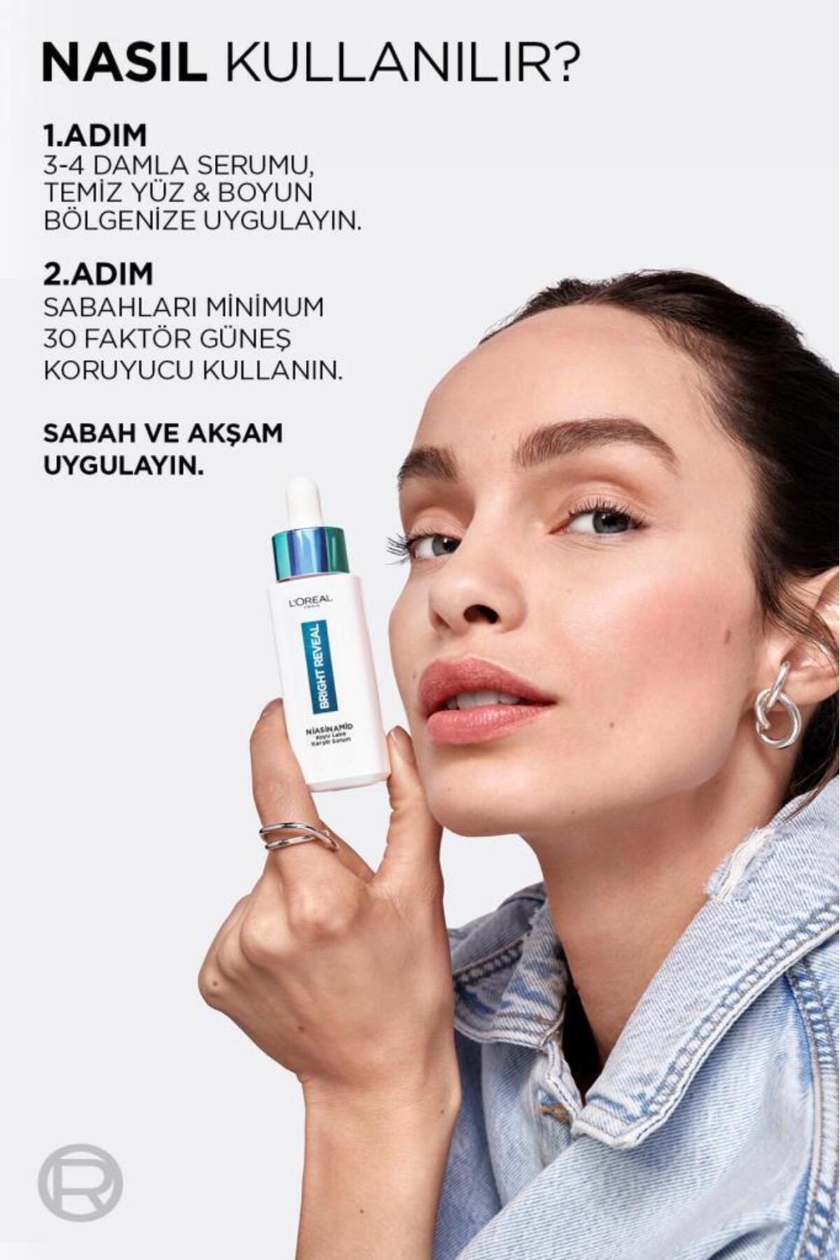 Bright Reveal Sivilce, Güneş,yaşlanma Lekelerinde Etkili Koyu Leke Karşıtı Serum 7.5%niasinamid 30ml