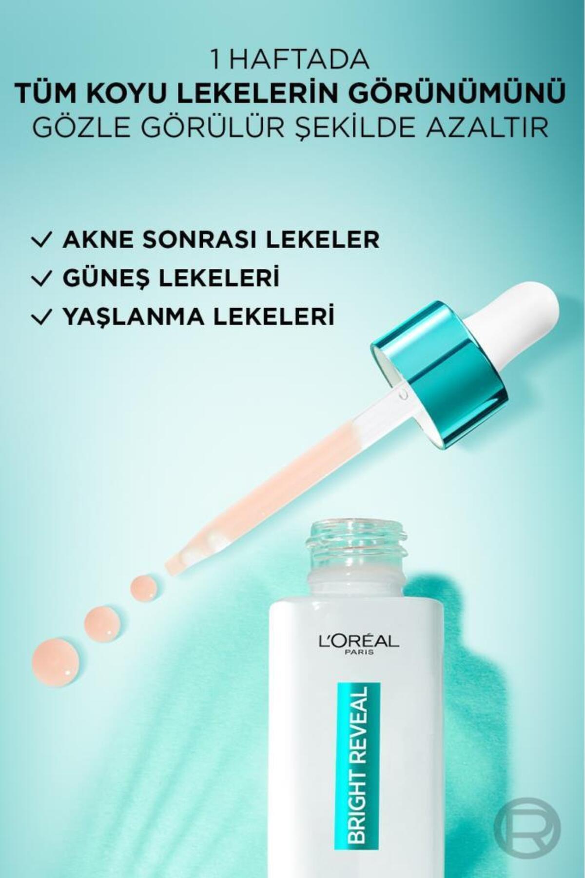 Bright Reveal Sivilce, Güneş,yaşlanma Lekelerinde Etkili Koyu Leke Karşıtı Serum 7.5%niasinamid 30ml