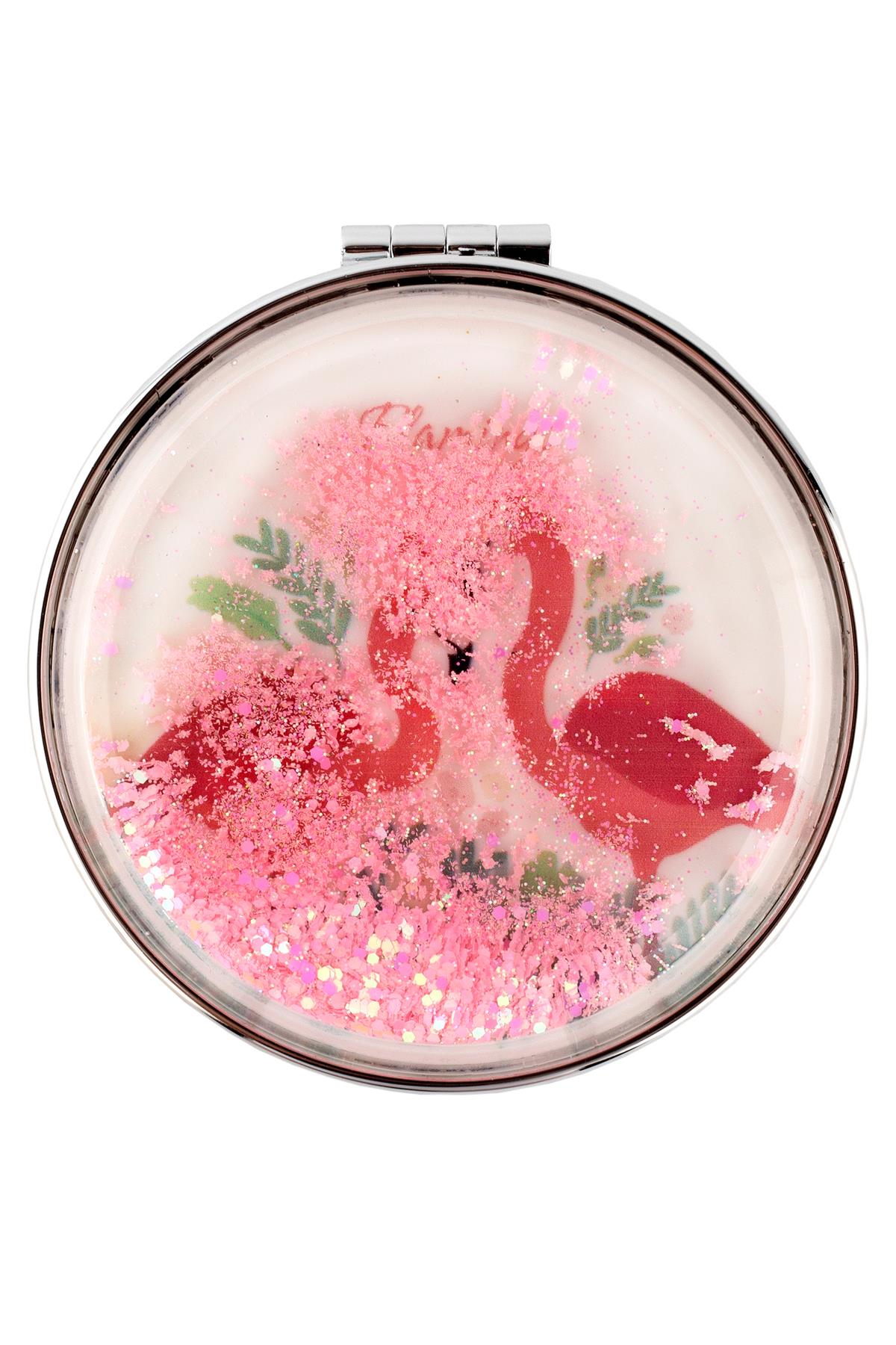 Büyüteçli Çift Taraflı Flamingo Ayna