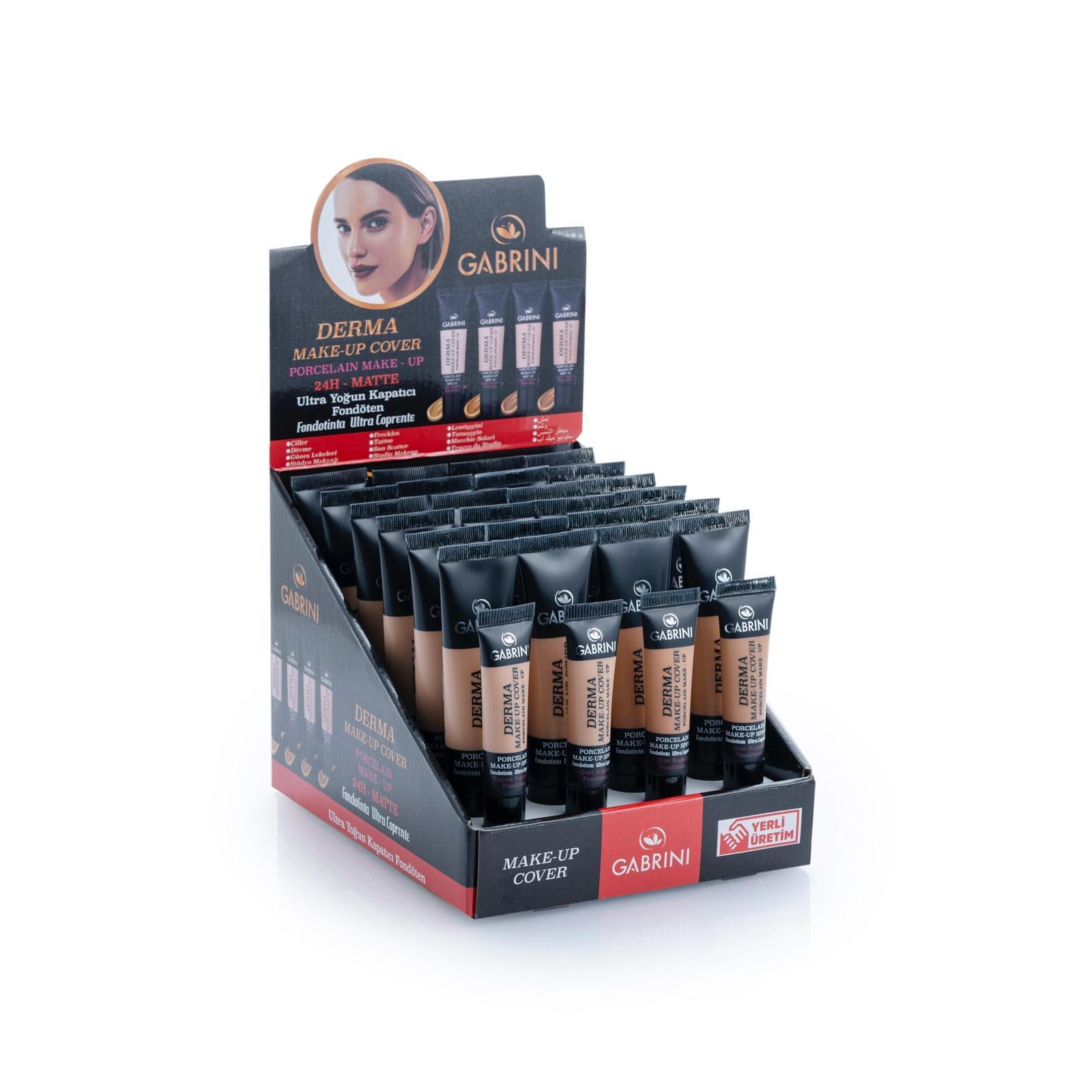 Gabrini 102 Derma Make Up Cover Foundation