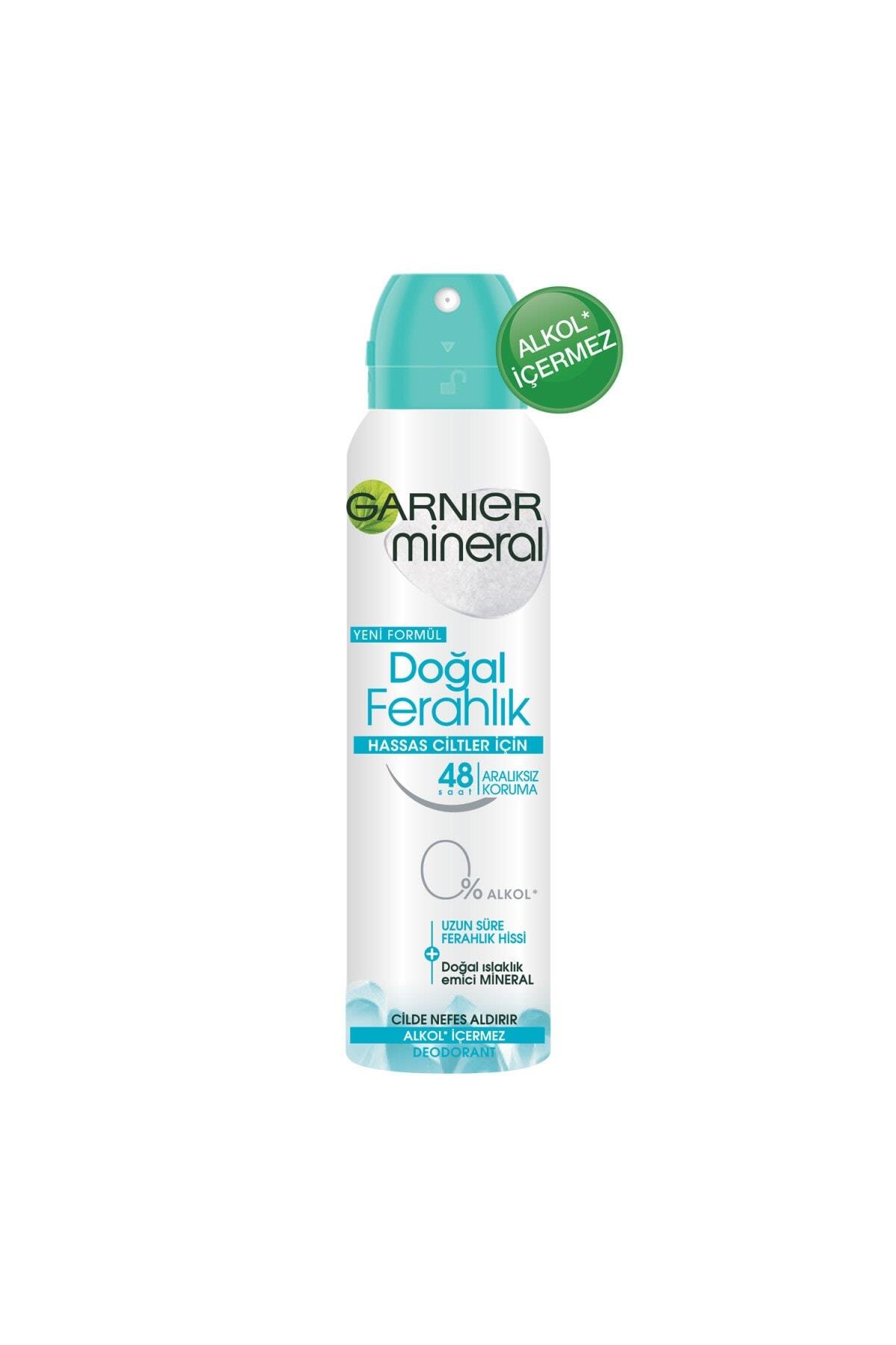 Garnier Anti Perspirant Doğal Ferahlık Kadın Sprey Deodorant 150 ml