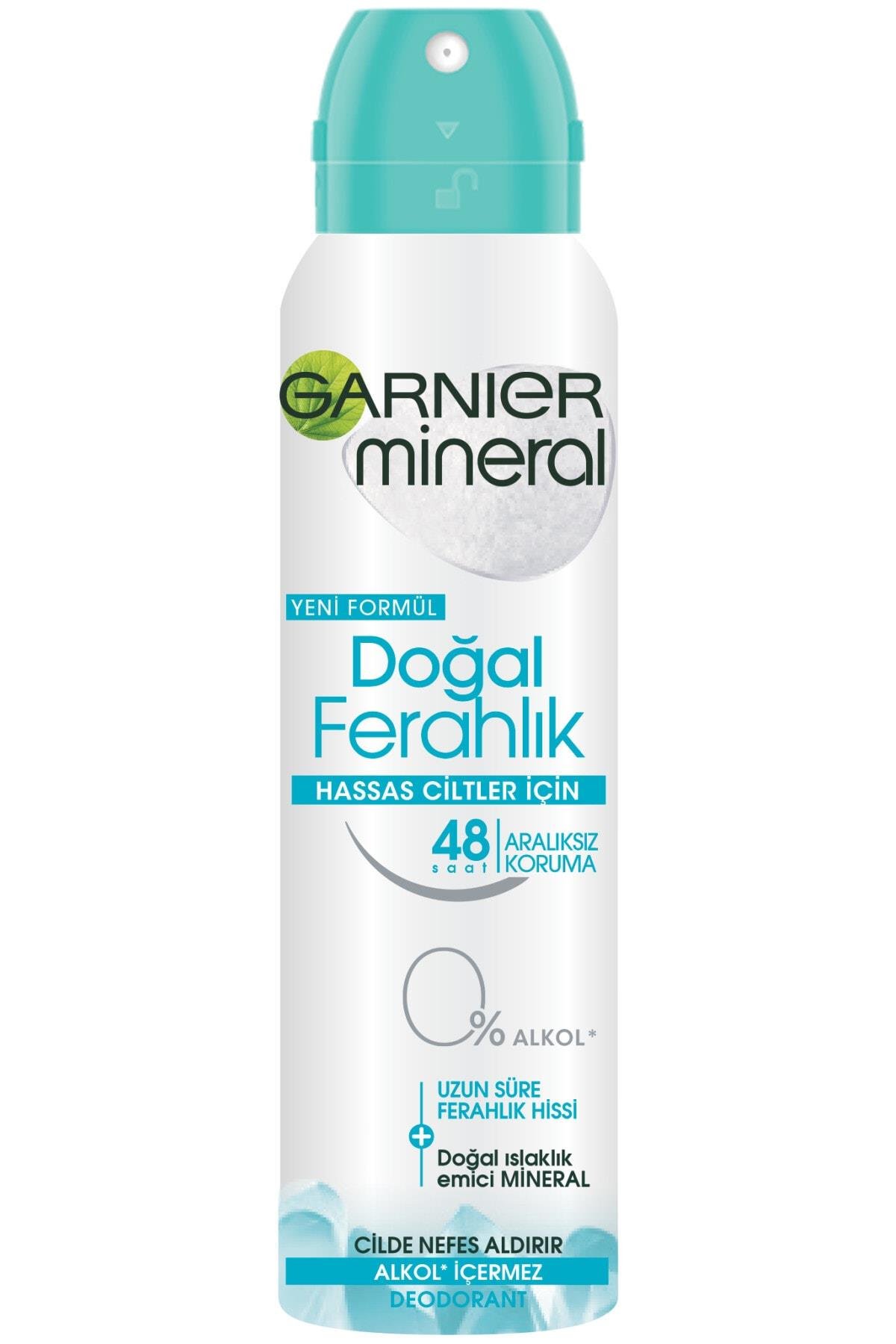 Garnier Anti Perspirant Doğal Ferahlık Kadın Sprey Deodorant 150 ml