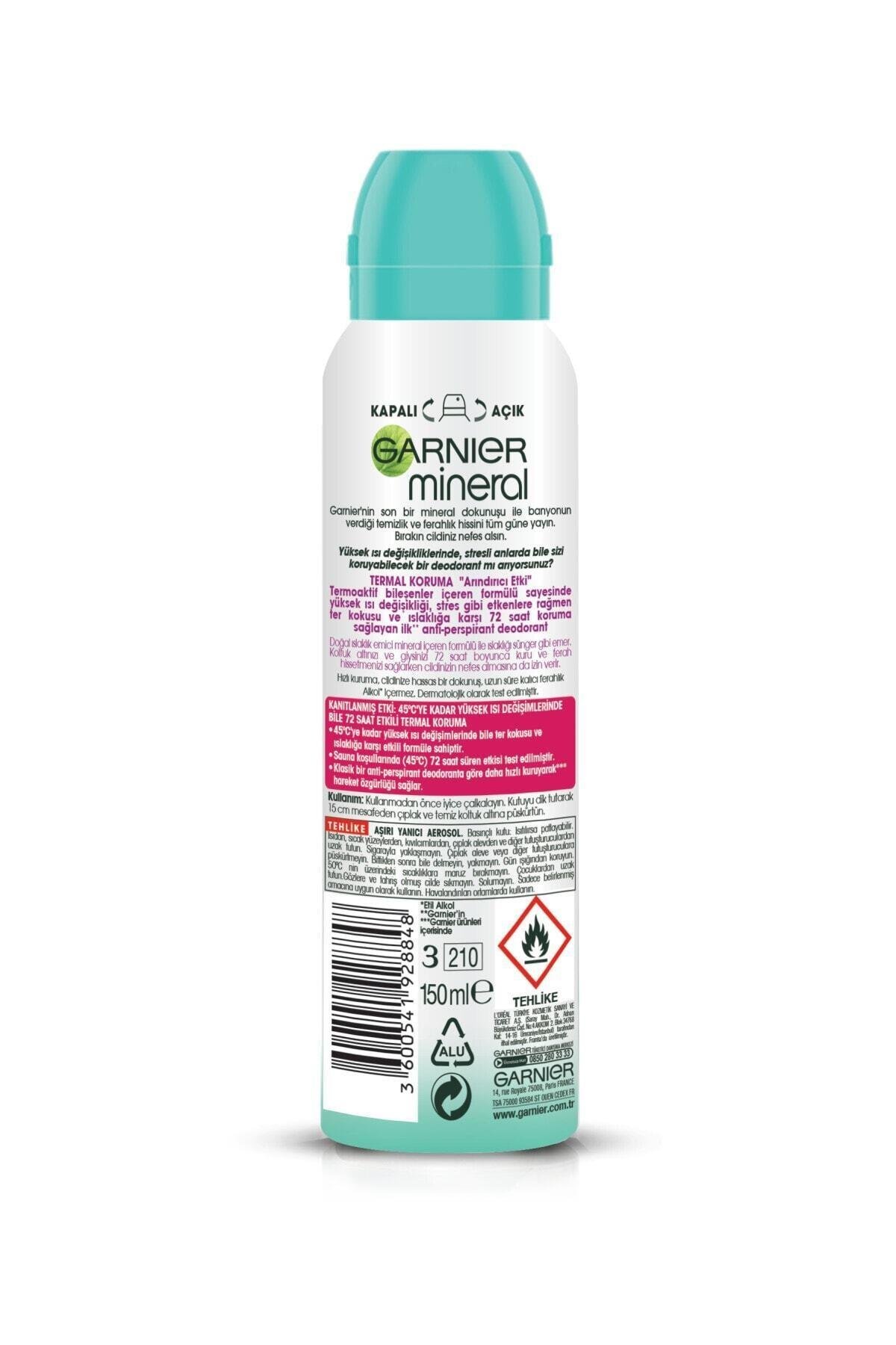 Garnier Anti Perspirant Kadın Deodorant Termal Koruma 150 ml