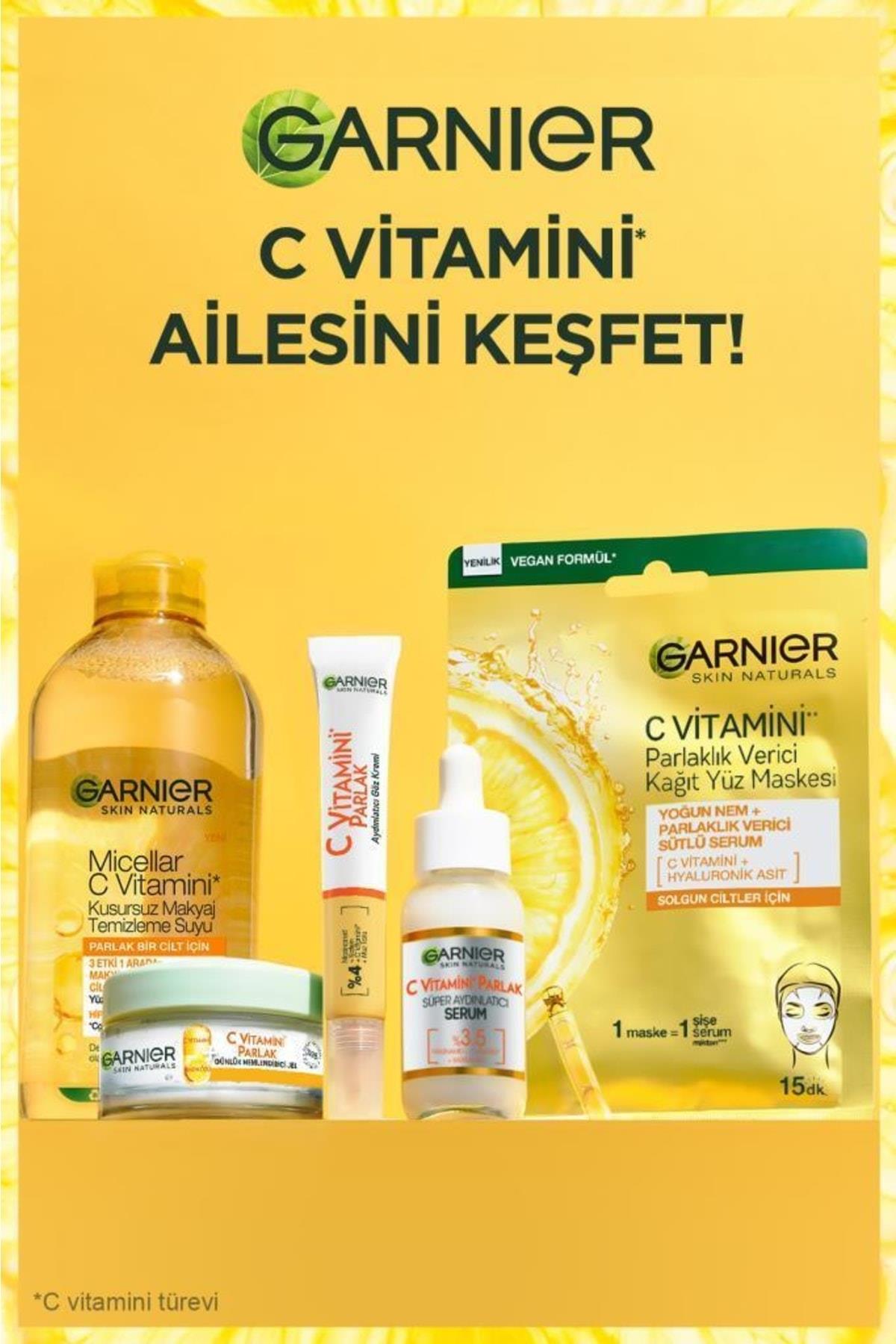 Garnier C Vitamini Parlak Aydınlatıcı Göz Kremi 15ml