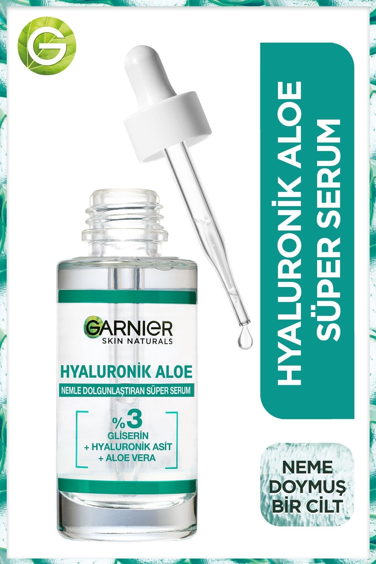 Garnier Hyaluronik Aloe Nemle Dolgunlaştıran Süper Serum 30 Ml