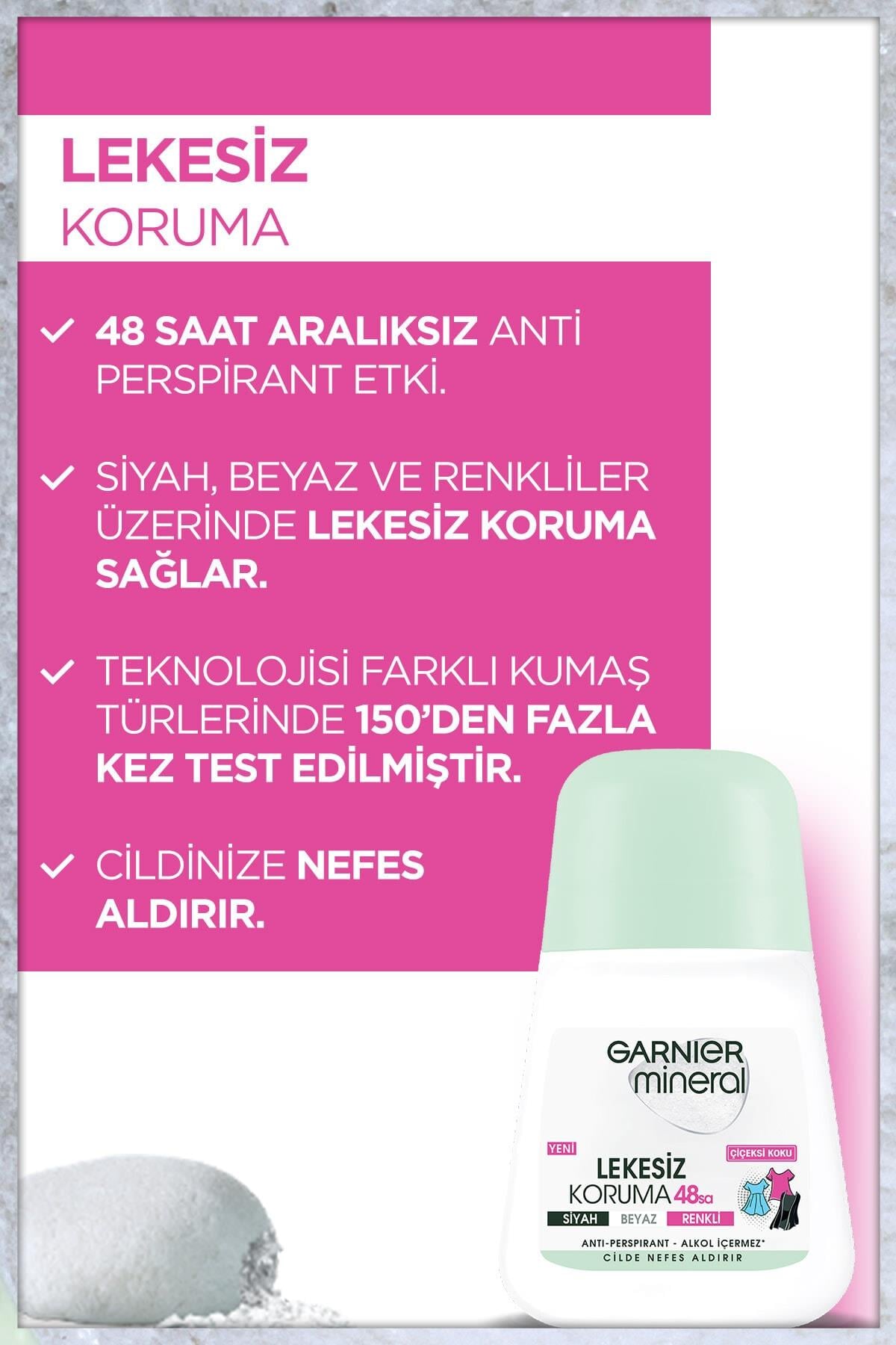 Garnier Mineral Lekesiz Koruma Kadın Roll-on