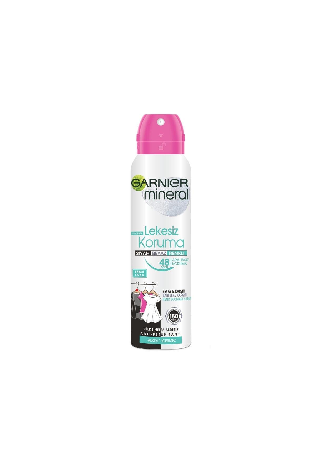 Garnier Mineral Lekesiz Koruma Sprey Kadın Deodorant 150 Ml