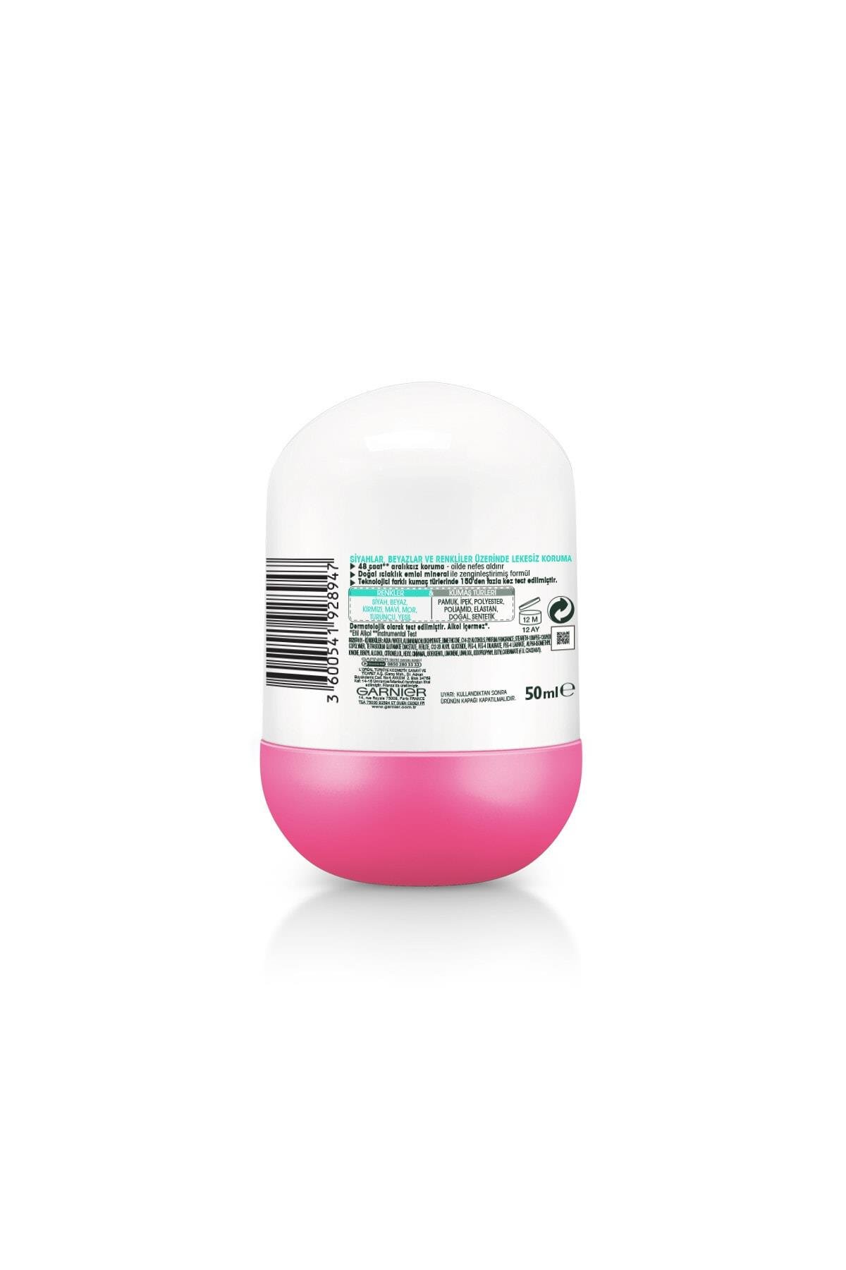 Garnier Minerals Lekesiz Koruma Kadın Roll On