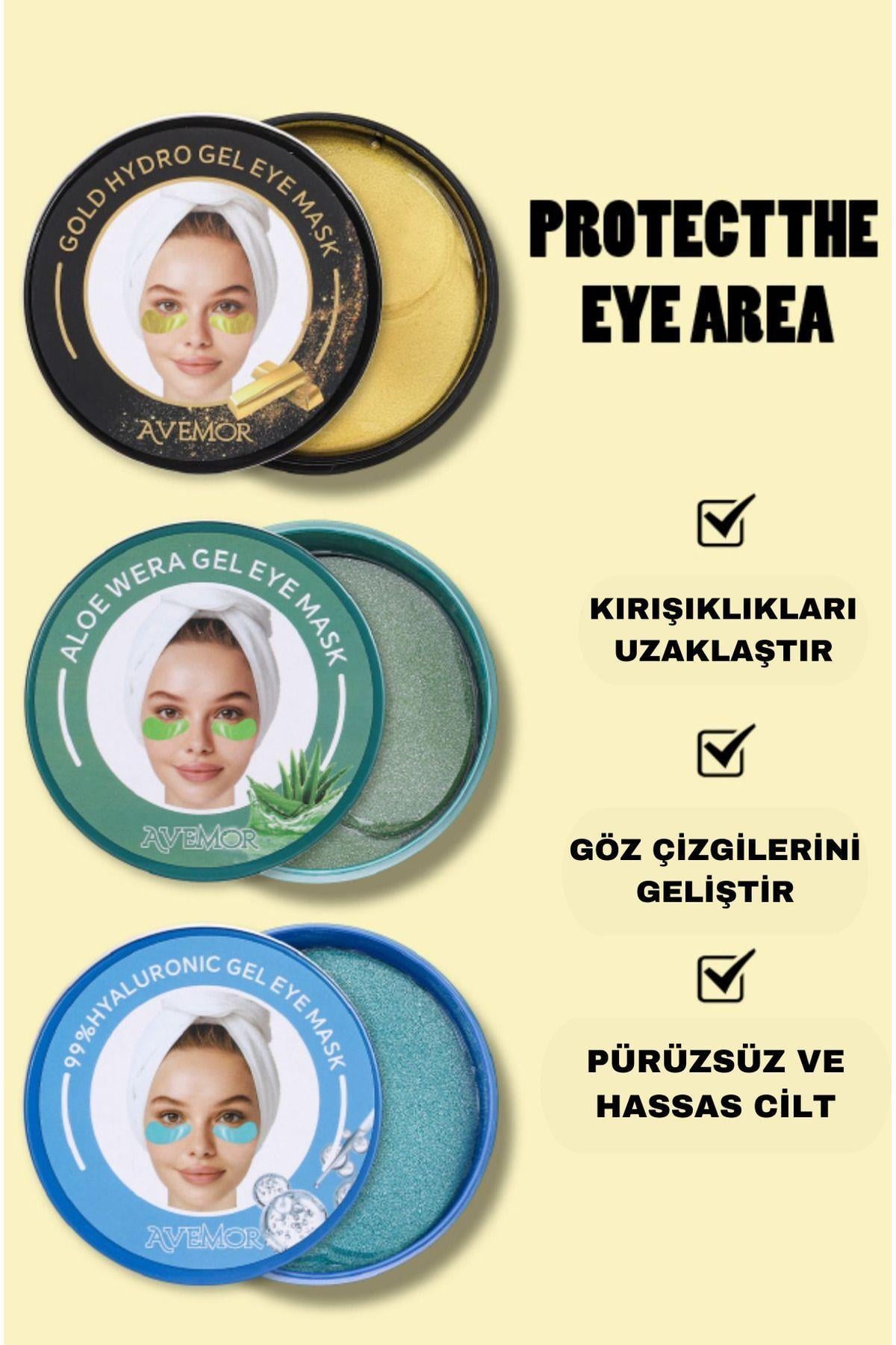 Göz Altı Aydınlatıcı, Sıkılaştırıcı Ve Onarıcı Aloa Wera Jel Özlü Maskesi Yeşil 1.4gr*60 Adet
