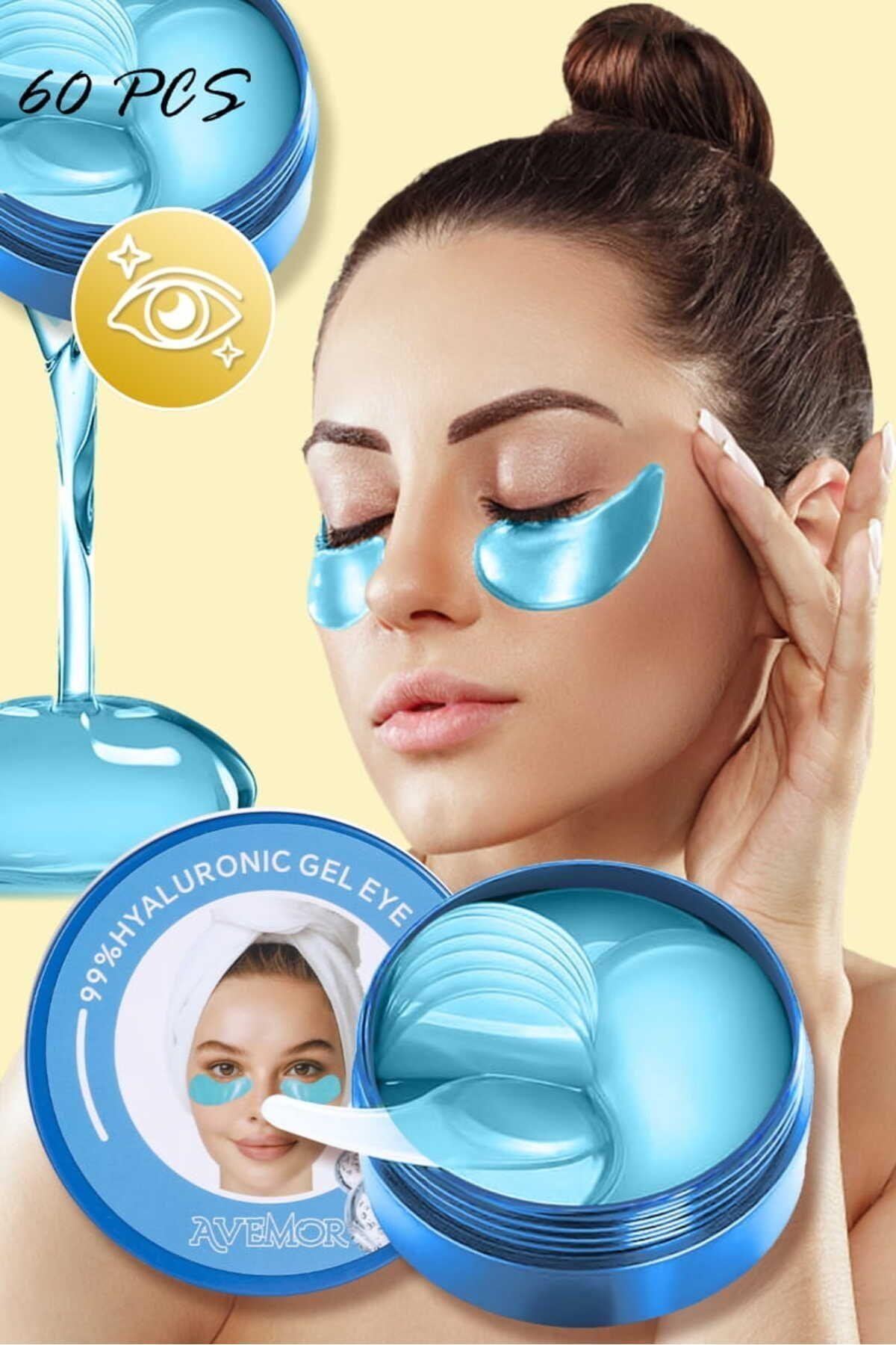 Göz Altı Aydınlatıcı, Sıkılaştırıcı Ve Onarıcı Hyaluronik Asit Özlü Maskesi Mavi 1.4gr*60 Adet