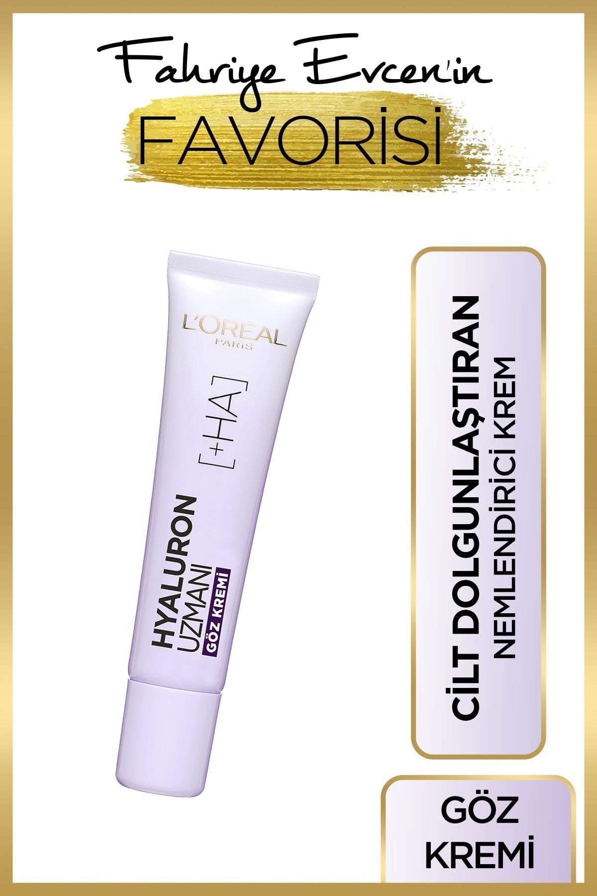 Hyaluron Uzmanı Cilt Dolgunlaştıran Nemlendirici Göz Kremi 15ml