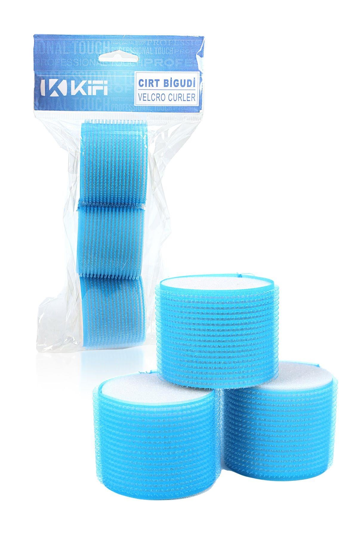 Kifi Cırt Bigudi 3'lü Paket 6 cm